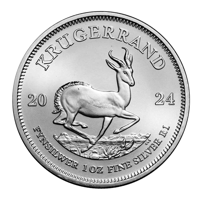 Image pour Pièce d’argent de 1 oz, Afrique du Sud – Krugerrand (2024) à partir de Métaux précieux TD